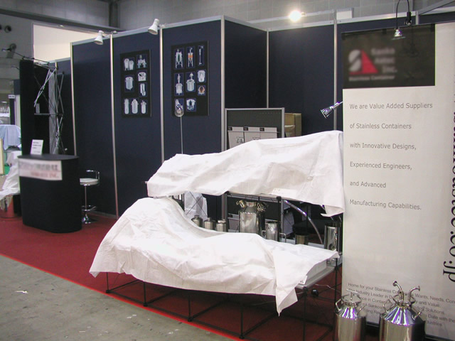 インターフェックス 2008 / 3小間(3Mx9M) Booth