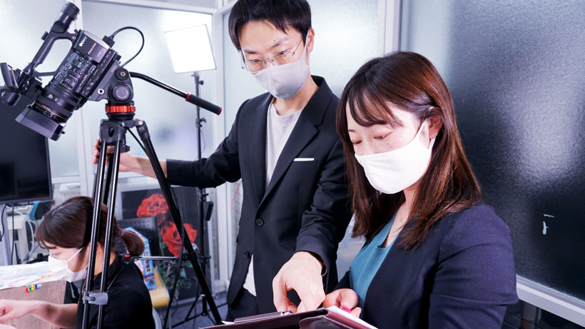 フレッシュタウン撮影現場
