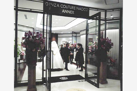 GINZA COUTURE NAOCO 銀座ANNEX店　店舗内装工事展示会・イベントブース