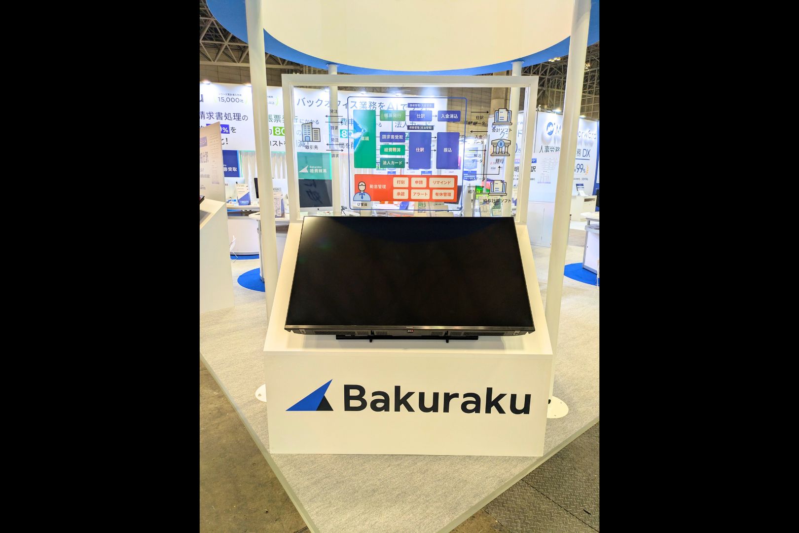 株式会社LayerX｜総務・人事・経理week秋／HR EXPO展示会・イベントブース装飾画像