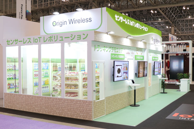 Origin Wireless Japan株式会社展示会・イベントブース装飾画像