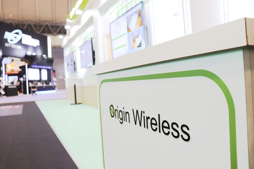 Origin Wireless Japan株式会社展示会・イベントブース装飾画像